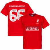 Liverpool T-shirt Alexander-Arnold 66 Team Röd XS