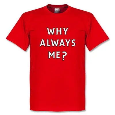 Liverpool T-shirt Balotelli Why Always Me XXL