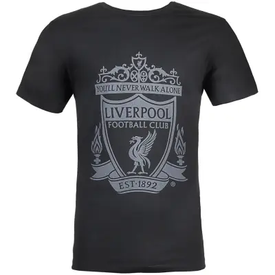 Liverpool T-shirt Black S
