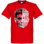 Liverpool T-shirt Gerrard Tribute Steven Gerrard Röd XXL