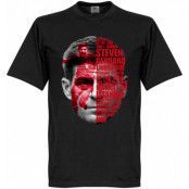 Liverpool T-shirt Gerrard Tribute Steven Gerrard Svart M