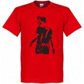 Liverpool T-shirt Graffiti Tee Kenny Dalglish Röd L