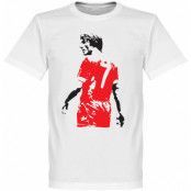 Liverpool T-shirt Graffiti Tee Kenny Dalglish Vit M
