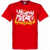 Liverpool T-shirt Heavy Metal Football II Röd L