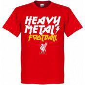 Liverpool T-shirt Heavy Metal Football Röd L