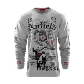 Liverpool T-shirt Immaculate Grå L