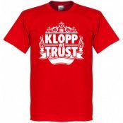Liverpool T-shirt In Klopp We Trust Röd L
