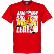 Liverpool T-shirt Jan-Molby Legend Röd L