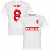 Liverpool T-shirt Keita 8 Team Jamie Vardy Vit M