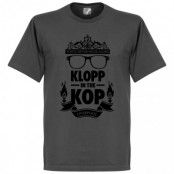 Liverpool T-shirt Klopp In The Kop Grå L