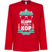 Liverpool T-shirt Klopp in the Kop LS Röd S