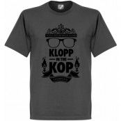 Liverpool T-shirt Klopp on the Kop Mörkgrå L