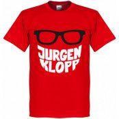 Liverpool T-shirt Klopp Smile Röd L