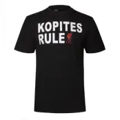 Liverpool T-shirt Kopites Svart S