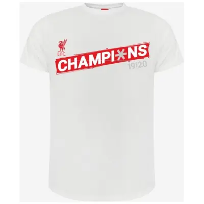 Liverpool T-shirt League Champions Asterisk Vit S