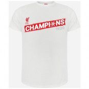 Liverpool T-shirt League Champions Asterisk Vit XXL