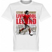 Liverpool T-shirt Legend Heighway Legend Vit L