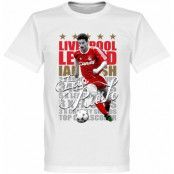 Liverpool T-shirt Legend Ian Rush Legend Vit L