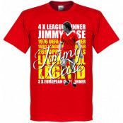 Liverpool T-shirt Legend Jimmy Case Legend Röd L