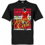 Liverpool T-shirt Legend Jimmy Case Legend Svart L