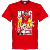 Liverpool T-shirt Legend Legend Kenny Dalglish Röd L