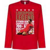 Liverpool T-shirt Legend Legend LS Steven Gerrard Röd L