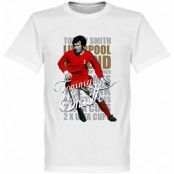Liverpool T-shirt Legend Tommy Smith Legend Vit L
