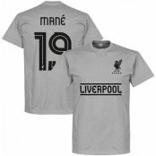 Liverpool T-shirt Mané 19 Team Grå M