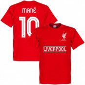 Liverpool T-shirt Mane 10 Team Röd L