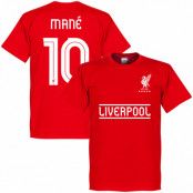 Liverpool T-shirt Mane 10 Team Röd XS