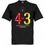 Liverpool T-shirt Miracle of Anfield v Dortmund Svart L