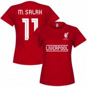 Liverpool T-shirt MSalah 11 Team Dam Mohamed Salah Röd L
