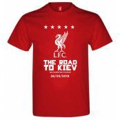 Liverpool T-shirt Road to Kiev Röd L