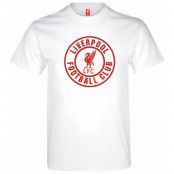 Liverpool T-shirt Roundel Vit L
