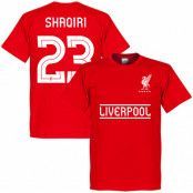 Liverpool T-shirt Shaqiri 23 Team Röd L