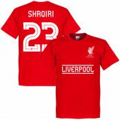 Liverpool T-shirt Shaqiri 23 Team Röd XS