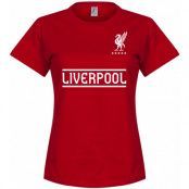 Liverpool T-shirt Team Dam Röd L