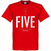 Liverpool T-shirt The Miracle of Istanbul Steven Gerrard Röd L