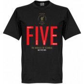 Liverpool T-shirt The Miracle of Istanbul Steven Gerrard Svart L