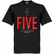 Liverpool T-shirt The Miracle of Istanbul Steven Gerrard Svart XL