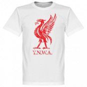 Liverpool T-shirt Vintage Liverbird Vit L