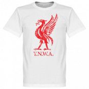 Liverpool T-shirt Vintage Liverbird Vit S