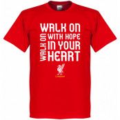 Liverpool T-shirt Walk On Röd XS