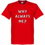 Liverpool T-shirt Why Always Me Mario Balotelli Röd L