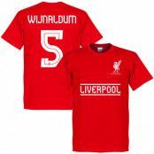 Liverpool T-shirt Wijnaldum 5 Team Röd L
