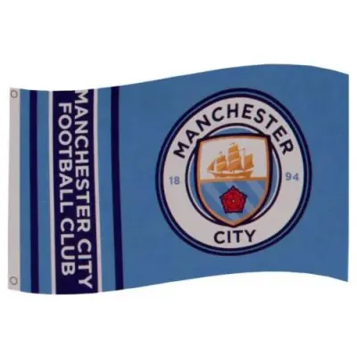 Manchester City Flagga Wordmark