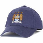 Team - Football Blå adjustable Keps - Manchester City Adjustable Cap Navy @ Hatstore