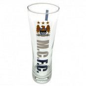 Manchester City Ölglas Högt Wordmark 4-pack