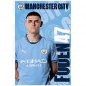 Manchester City Affisch Foden 180