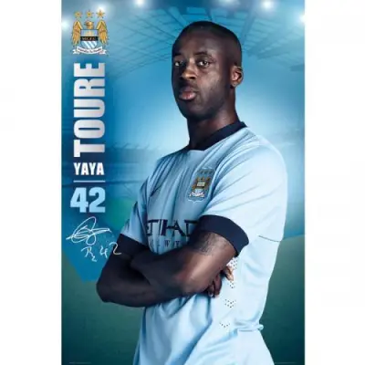 Manchester City Affisch Toure 96